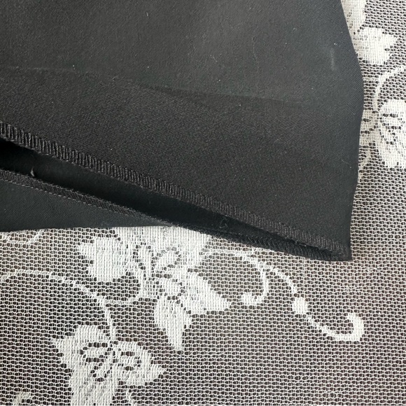 Aritzia Babaton Black Masu Deep V Midi Dress Sz 2 - Picture 12 of 14